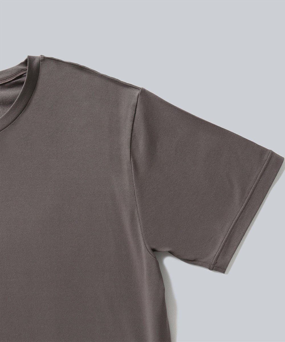 WHITE MAILS 【UNISEX】SPANDEX PAPER JERSEY CREW NECK Tシャツ 