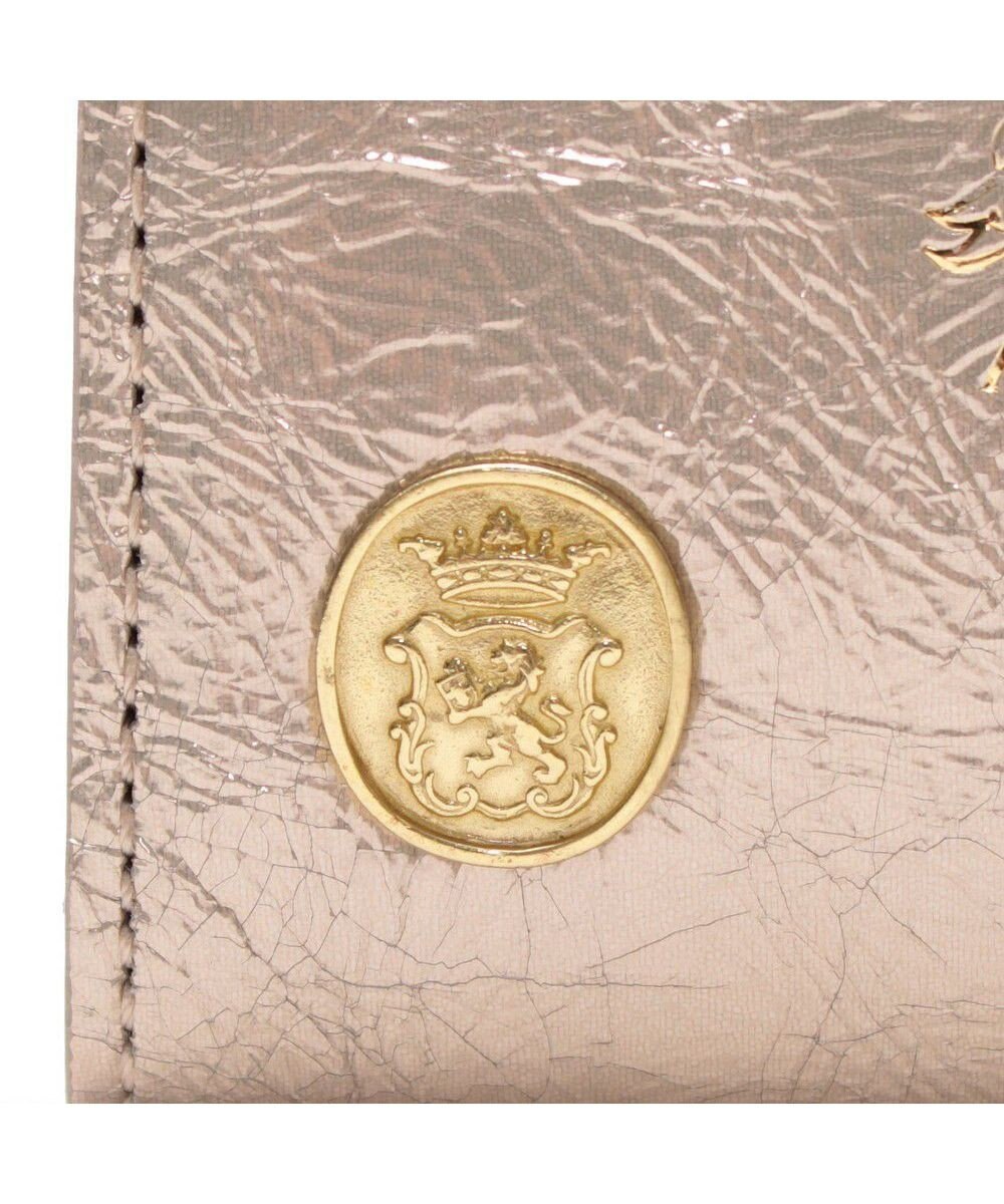 A.D.M.J. 【牛革】クラックメタル/イタリアンレザースモールウォレット 