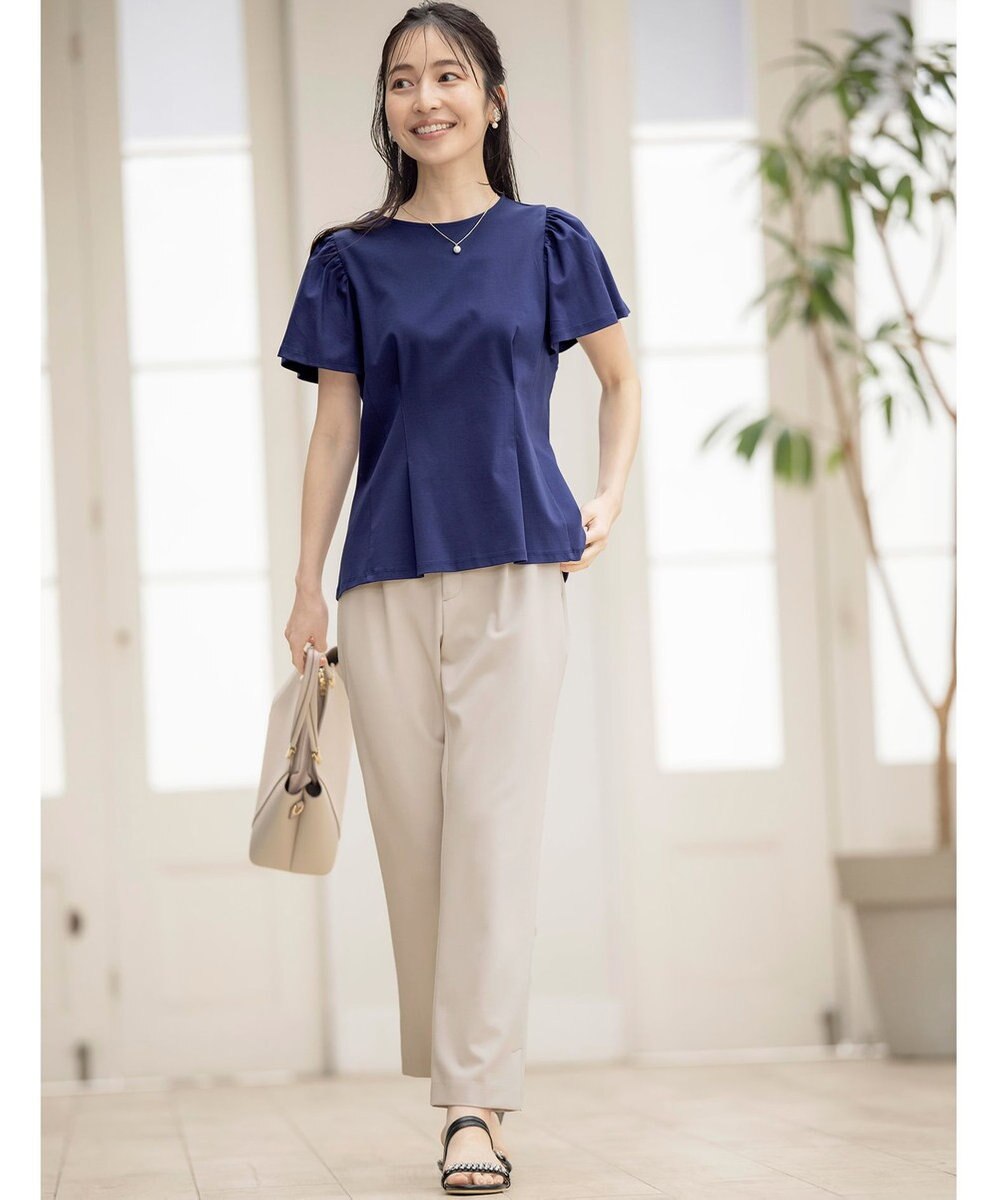 ANY SIS 【接触冷感】美人 フリルスリーブ カットソー 