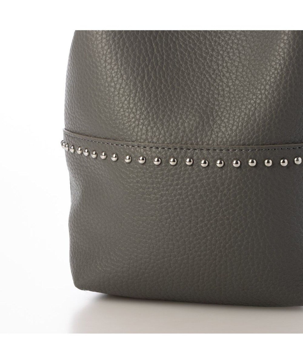 UNBILLION カシュカシュ cachecache / スタッズ付きドロストトート 