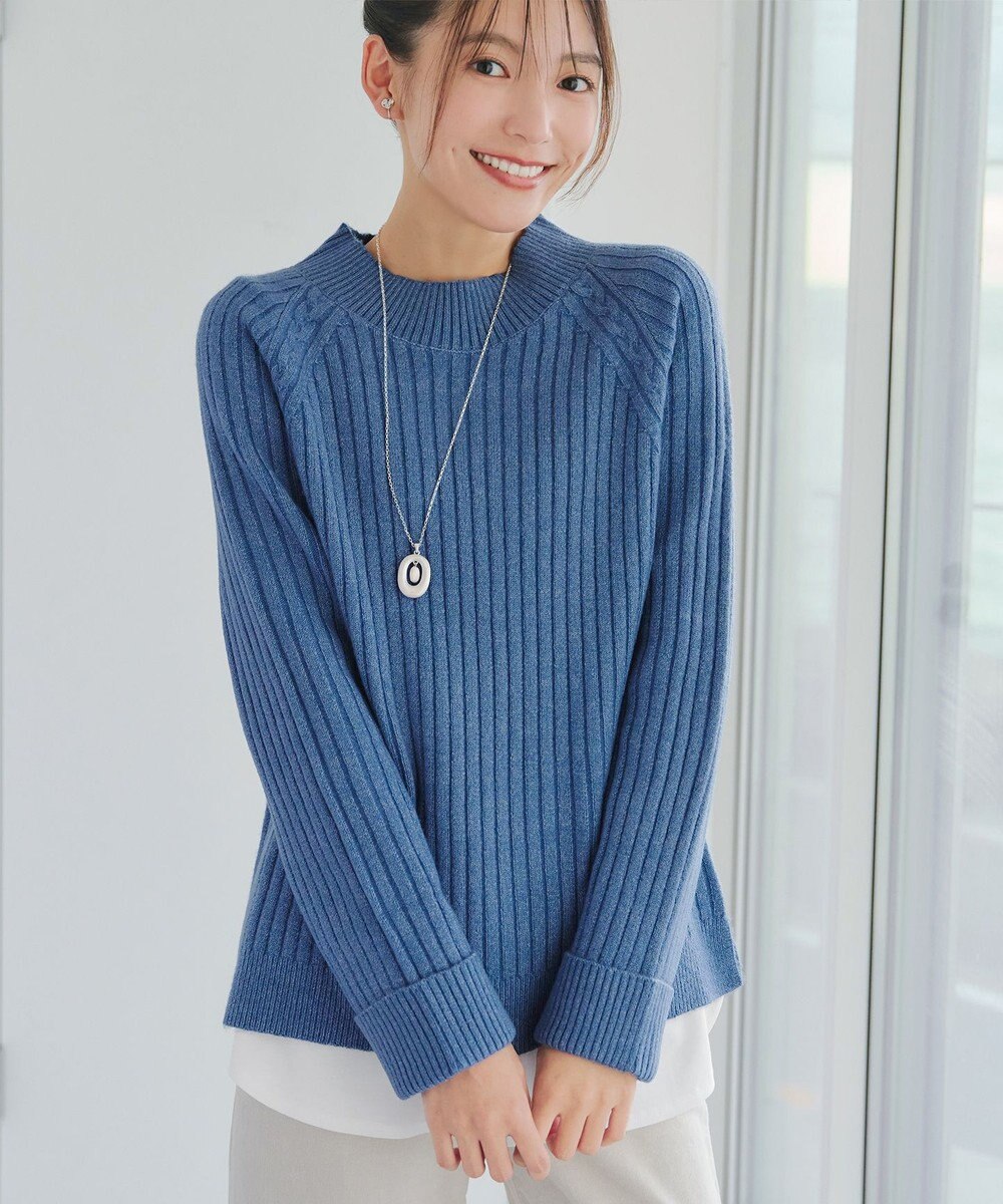 Tiaclasse メランジケーブルラグラントップス 