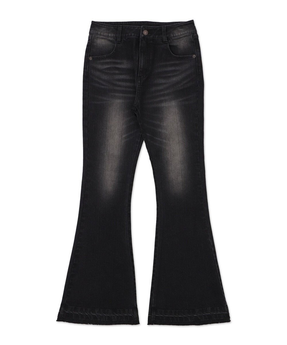 WEGO ローライズフレアデニムパンツ 