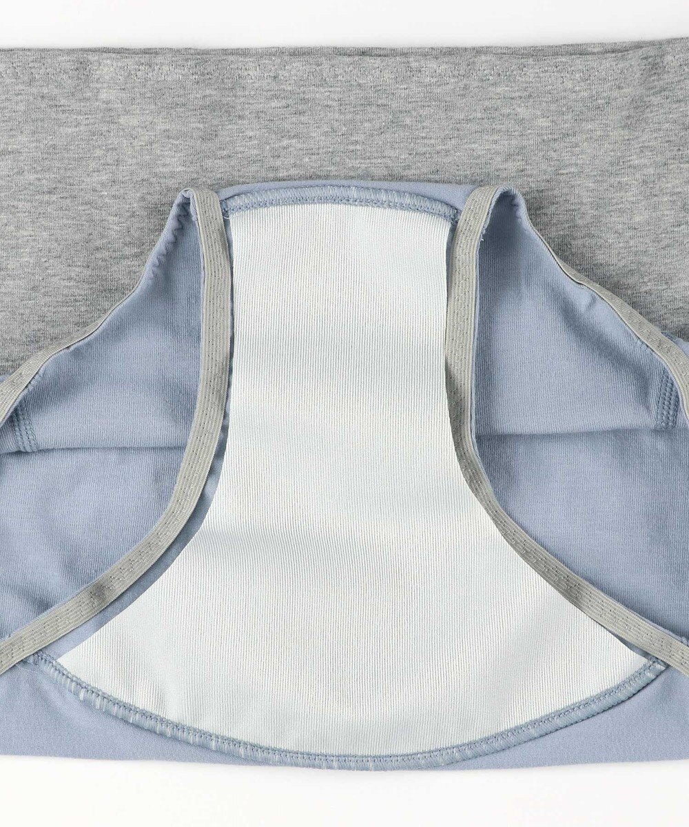 une nana cool 綿ベア天竺 カラーブロッキング サニタリーショーツ 