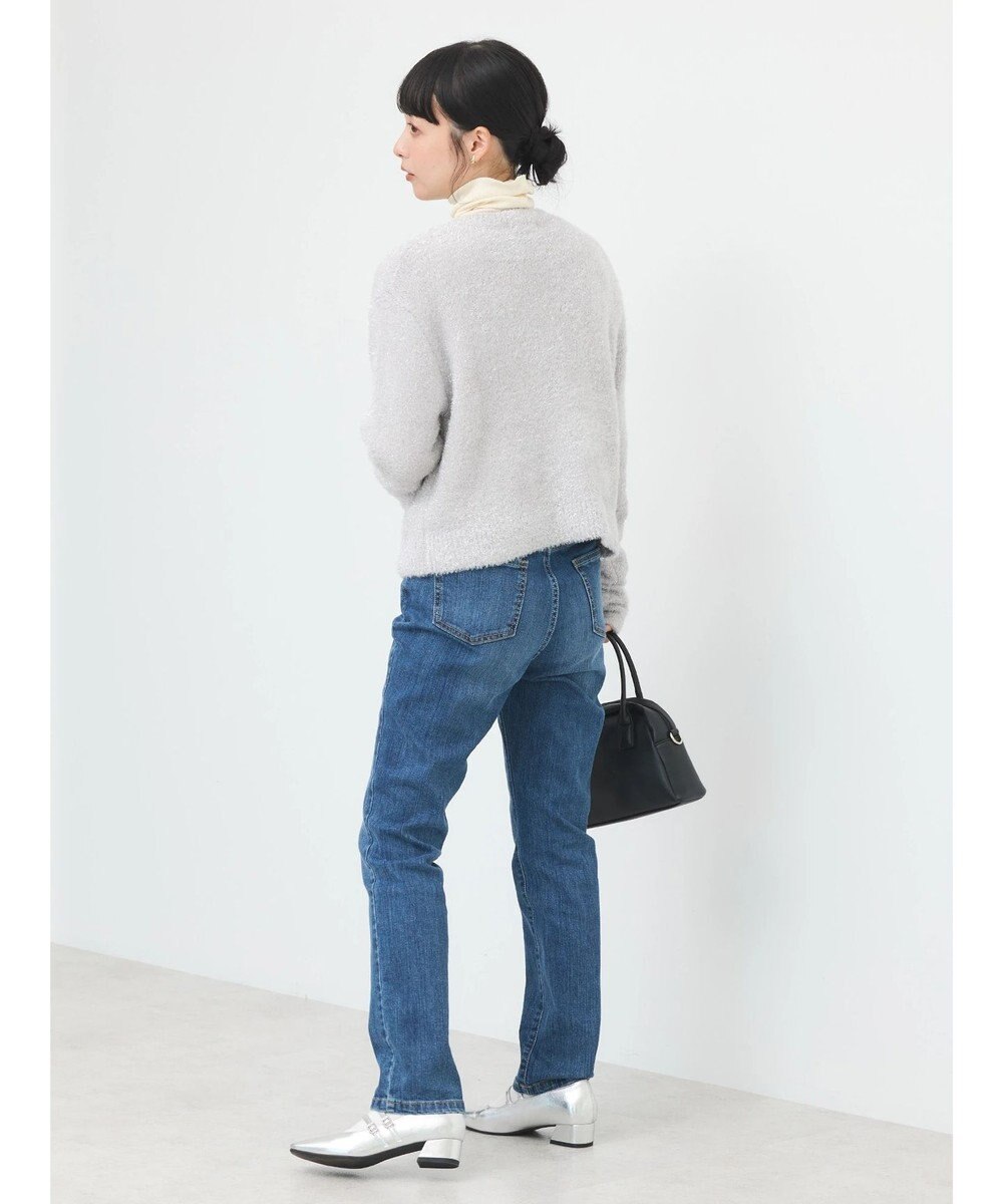 earth music&ecology キラキラシャギーカーディガン 