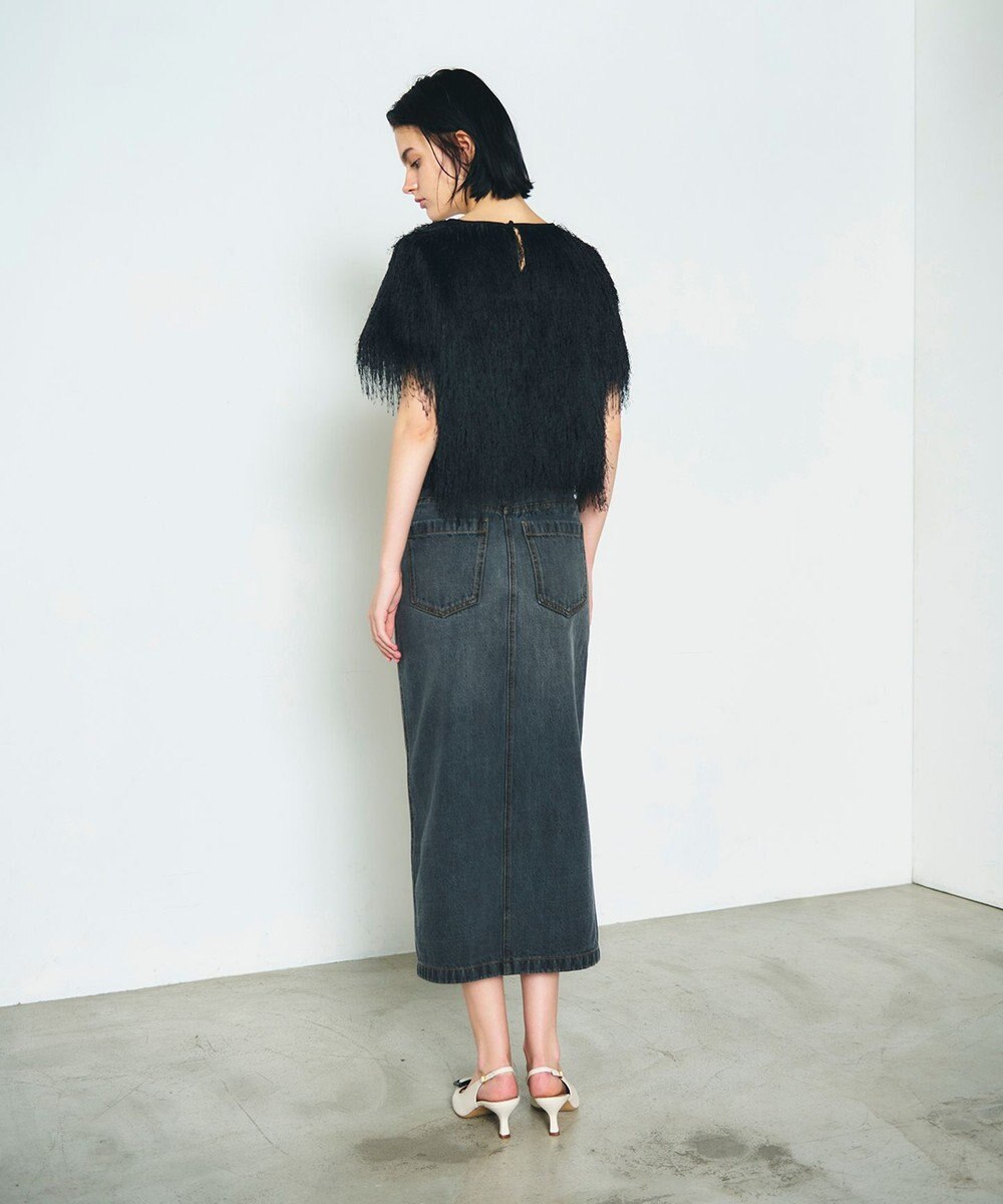 GRACE CONTINENTAL フリンジトップ 