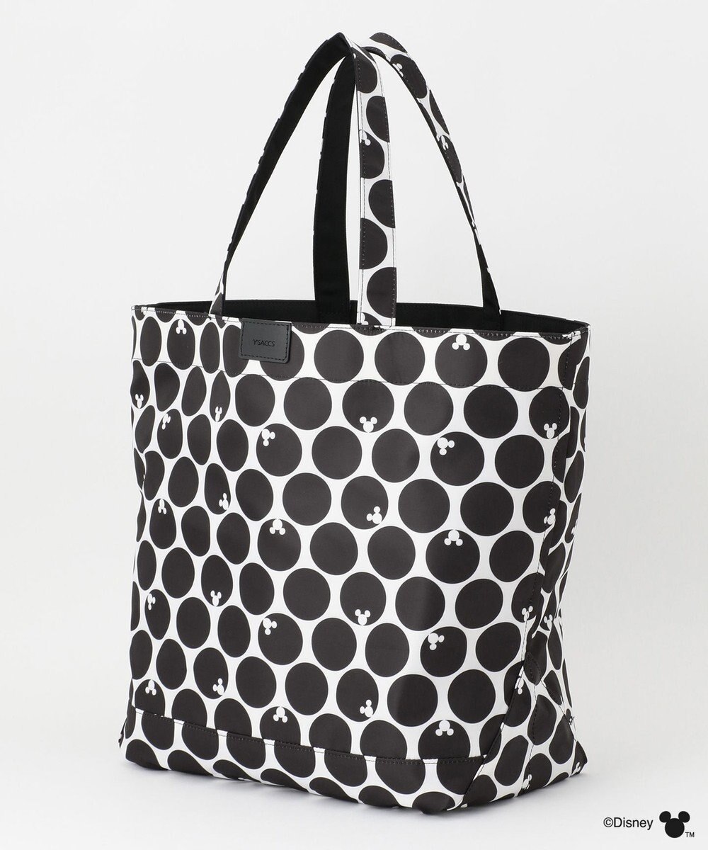 Y'SACCS 【Disney Collection】シルエットプリントトートバッグ　Lサイズ 