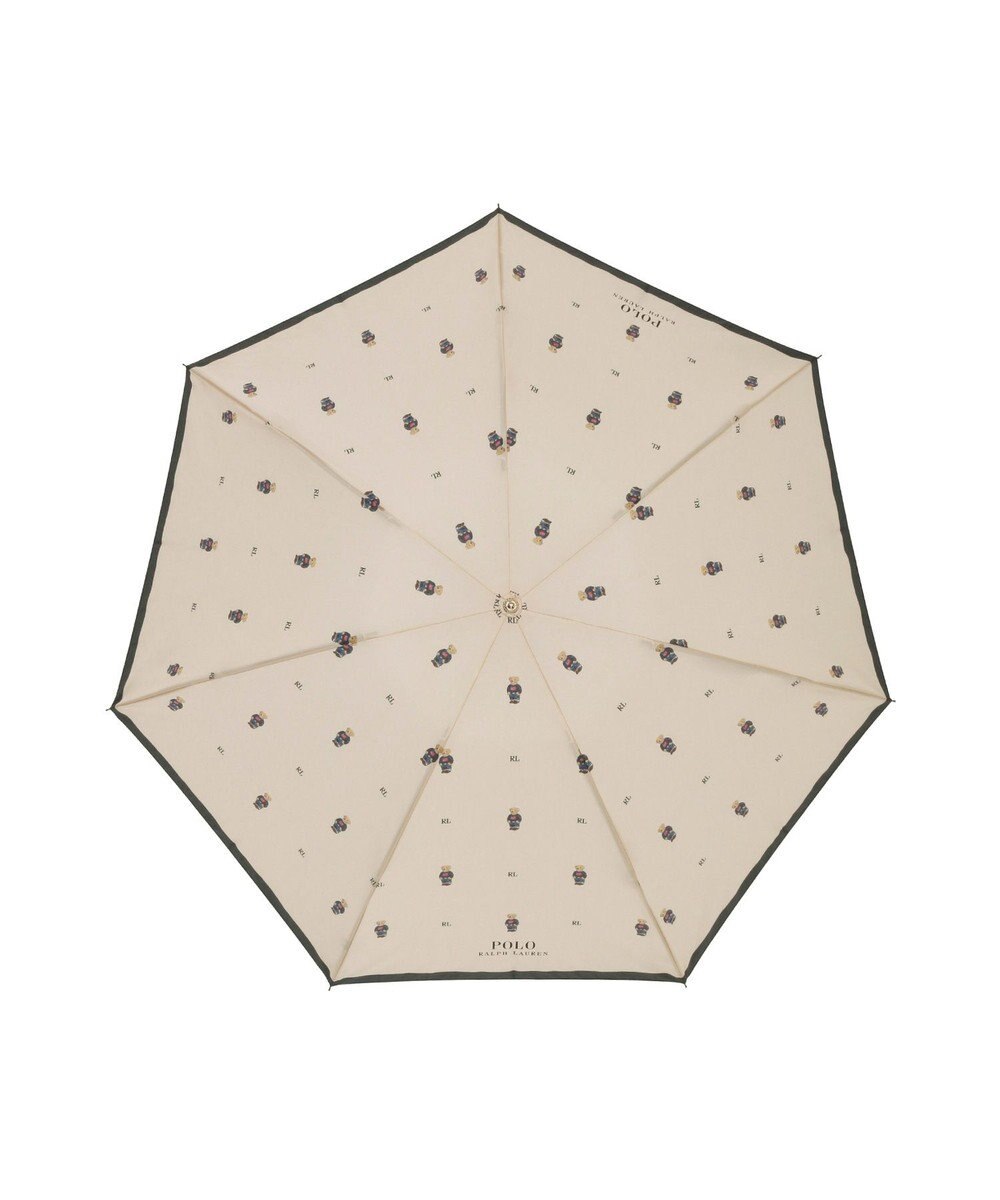 MOONBAT POLO RALPH LAUREN （ポロ ラルフローレン）折りたたみ傘 FLAG BEAR ポロベア ドット 大きめ55cm 