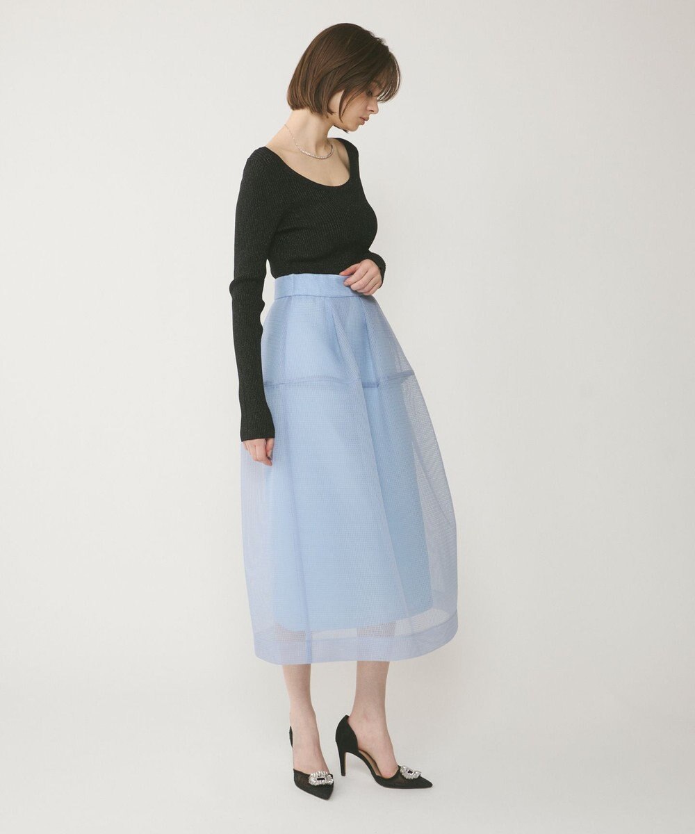 GRACE CONTINENTAL ハイゲージラメニットトップ 