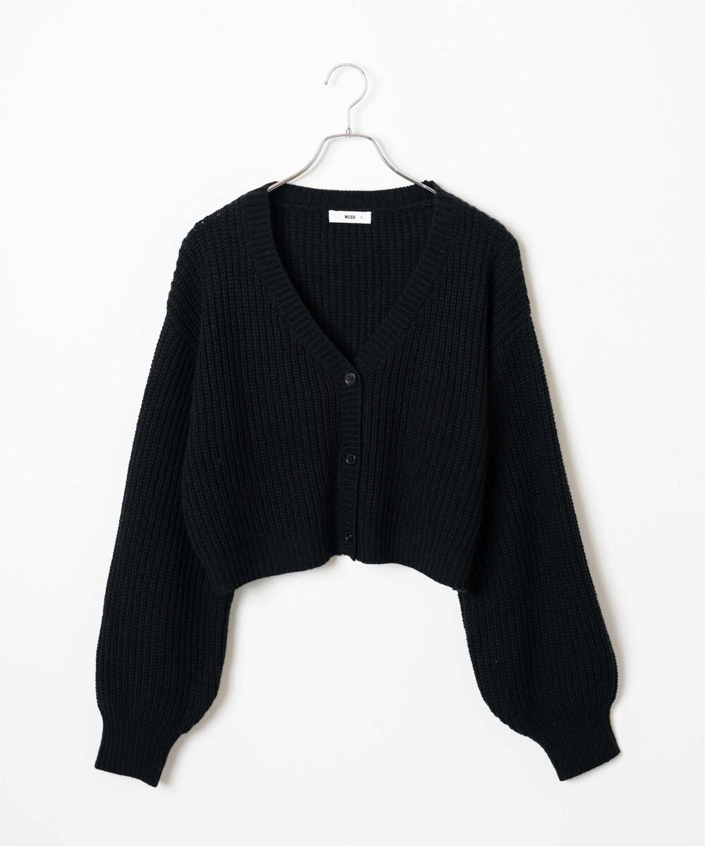 WEGO Vネックカラーカーディガン 