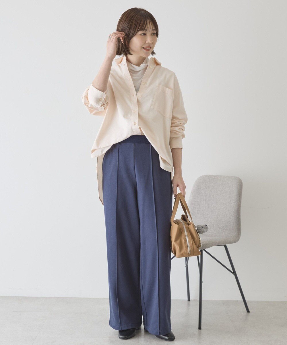 AMERICAN HOLIC センタータックワイドスウェットパンツ 