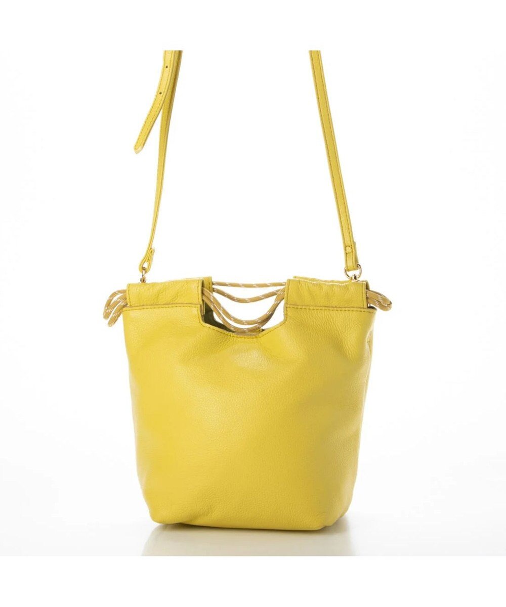 UNBILLION perche 牛革ソフト3wayコードハンドルバッグ 