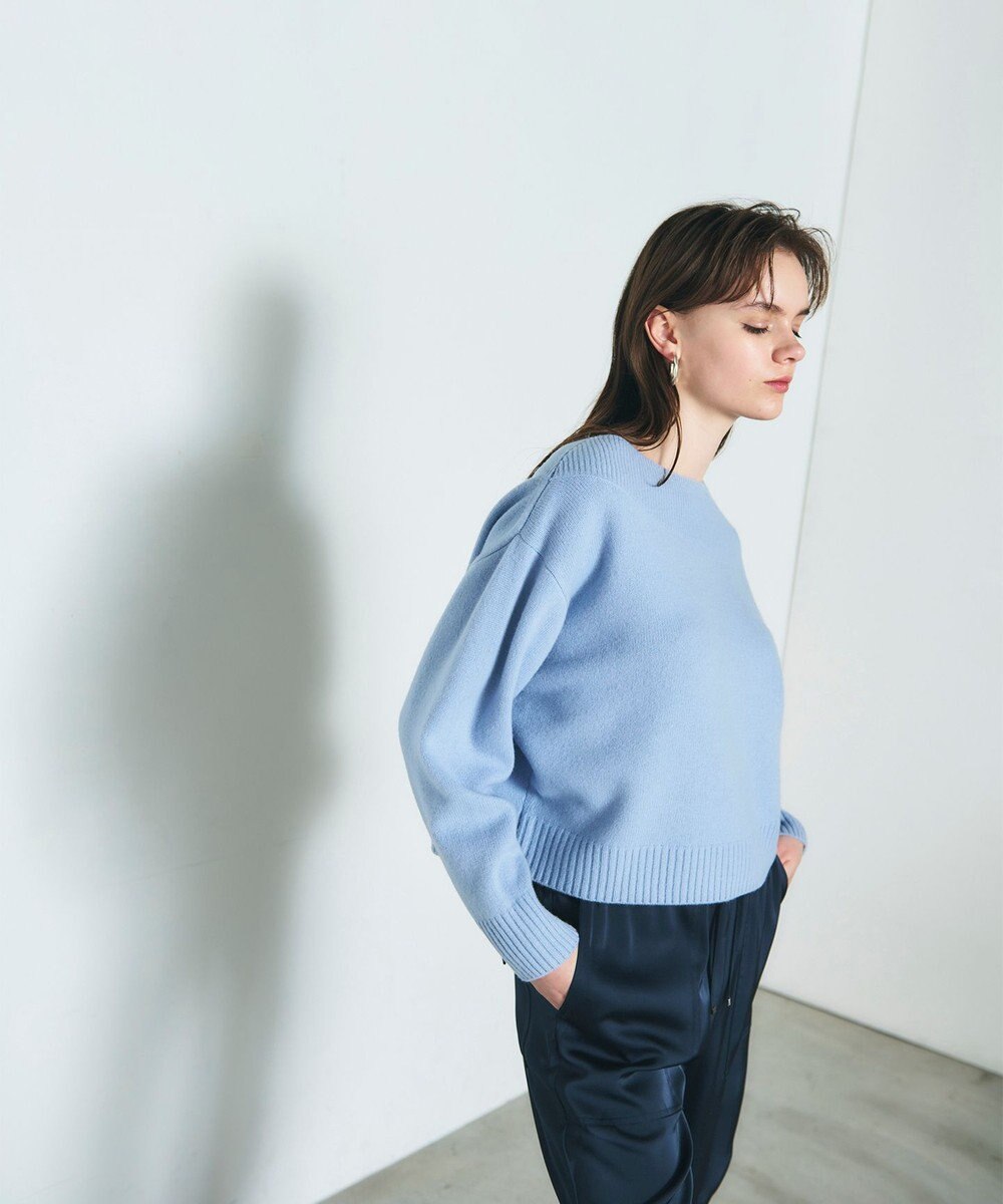 GRACE CONTINENTAL ウールルーズニットトップ 