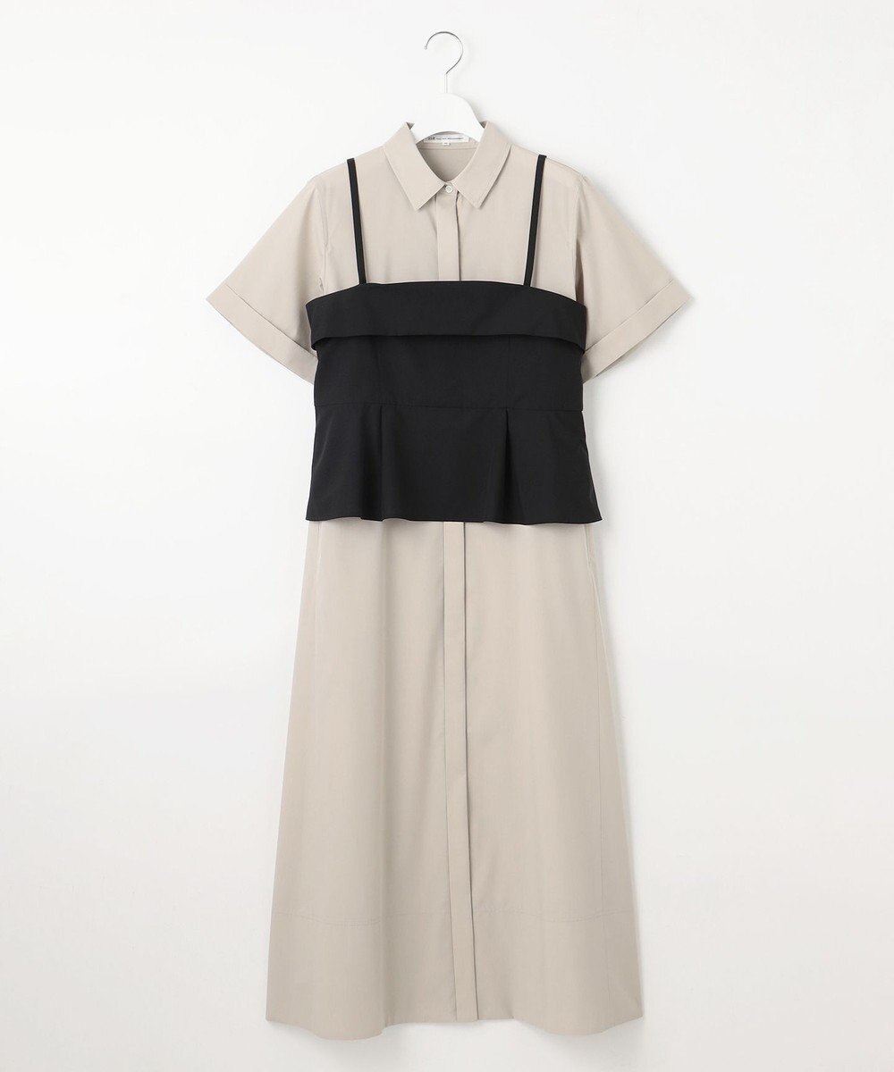 23区 S 【CLASSY.コラボ】ビスチェコンビ シャツワンピース 