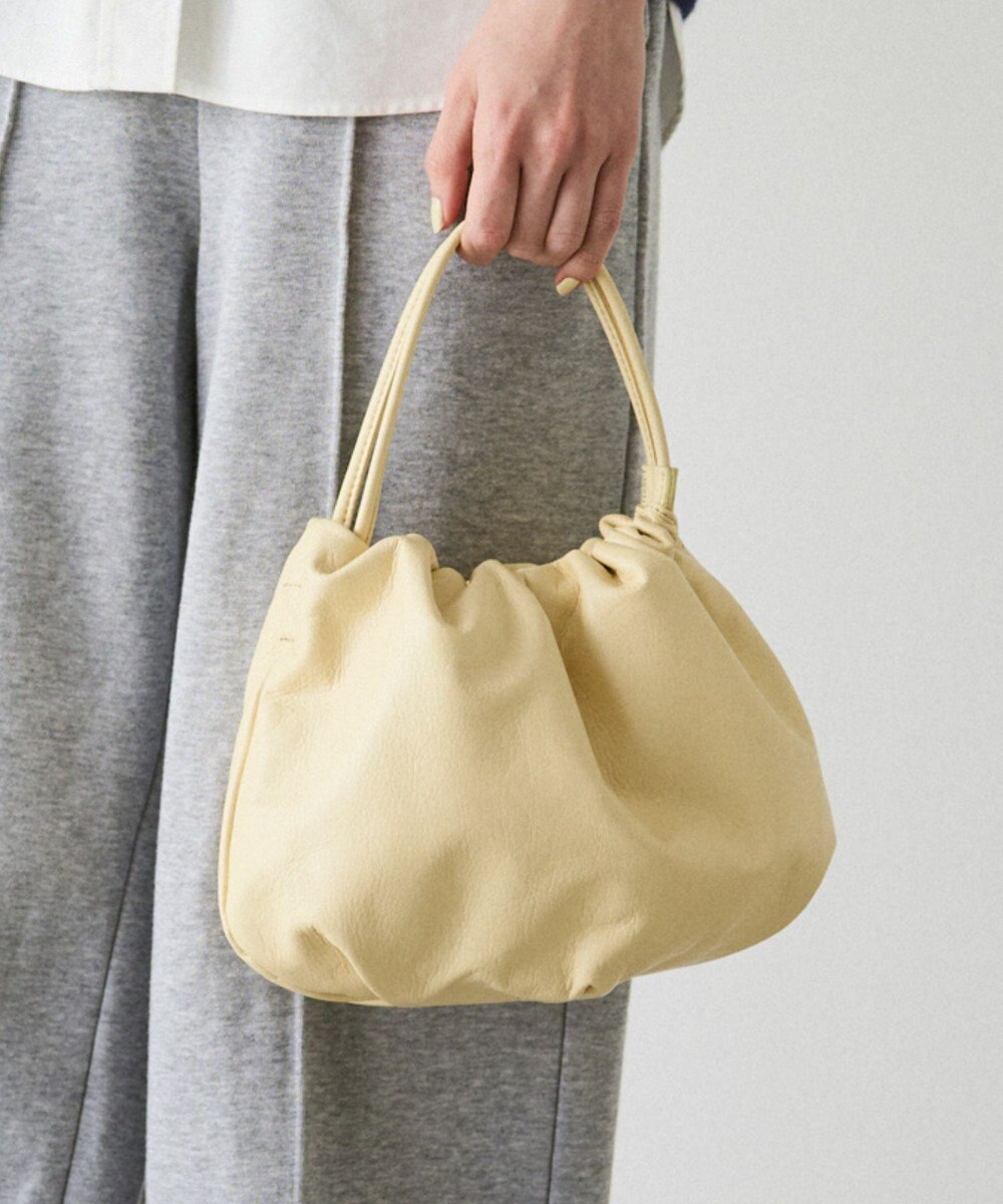 russet レザー巾着4WAYショルダーバッグ(CE-1454) 