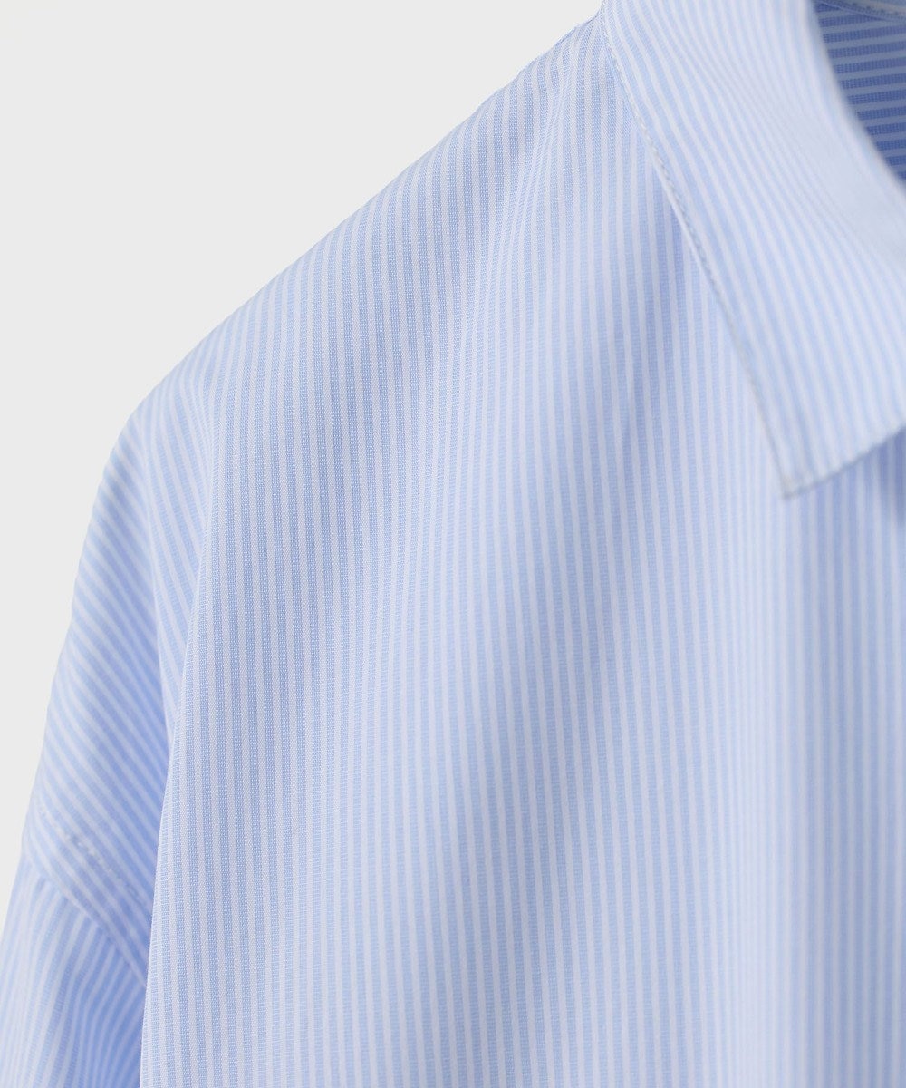 LENO SHIRTS DRESS CANDY STRIPE / シャツワンピース 
