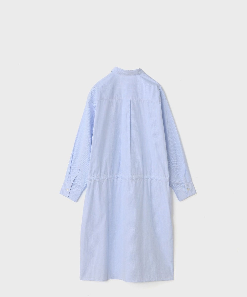 LENO SHIRTS DRESS CANDY STRIPE / シャツワンピース 