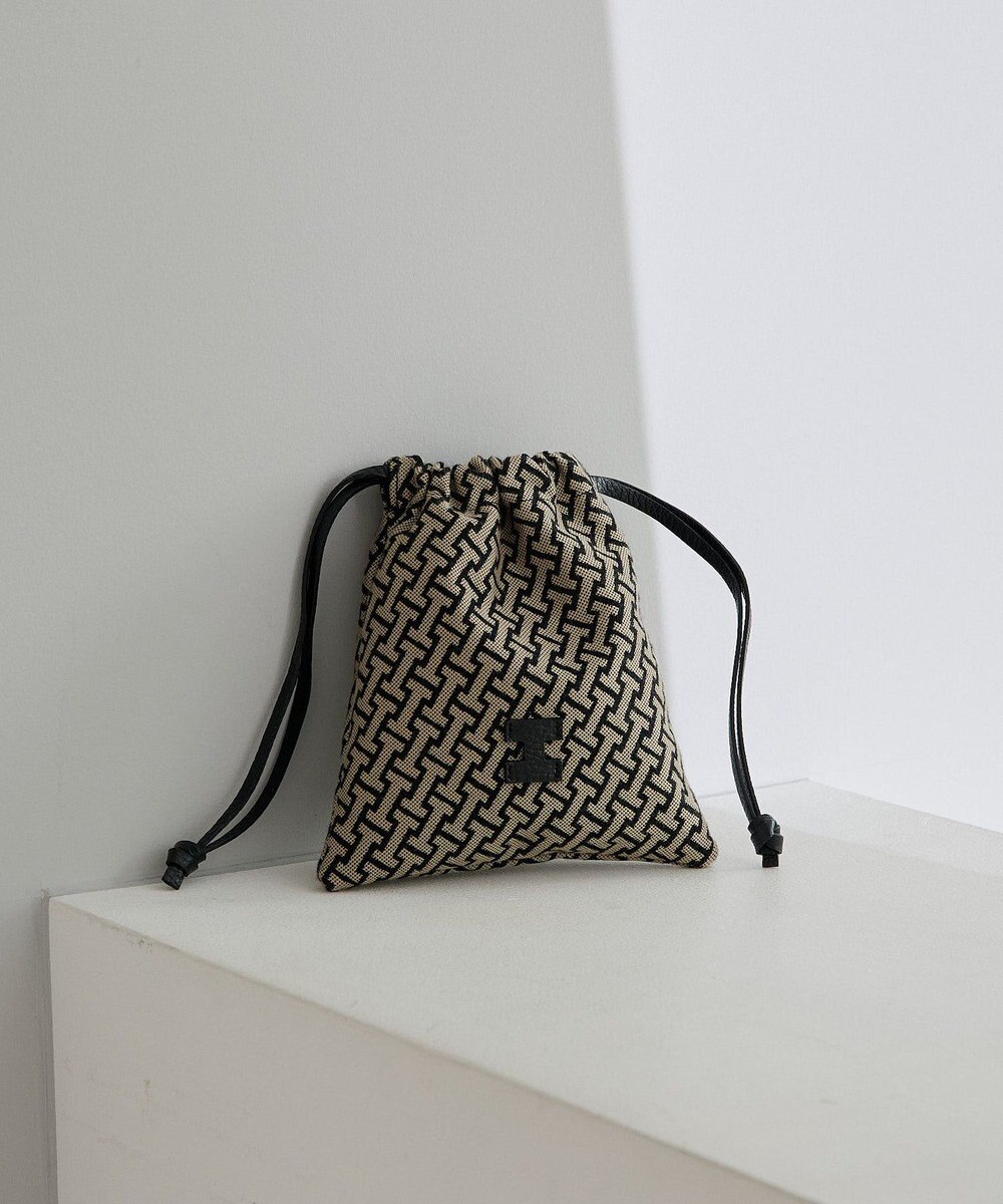 IACUCCI ≪BEST SELLER≫モノグランマ ポーチ JACQUARD/CERVO 