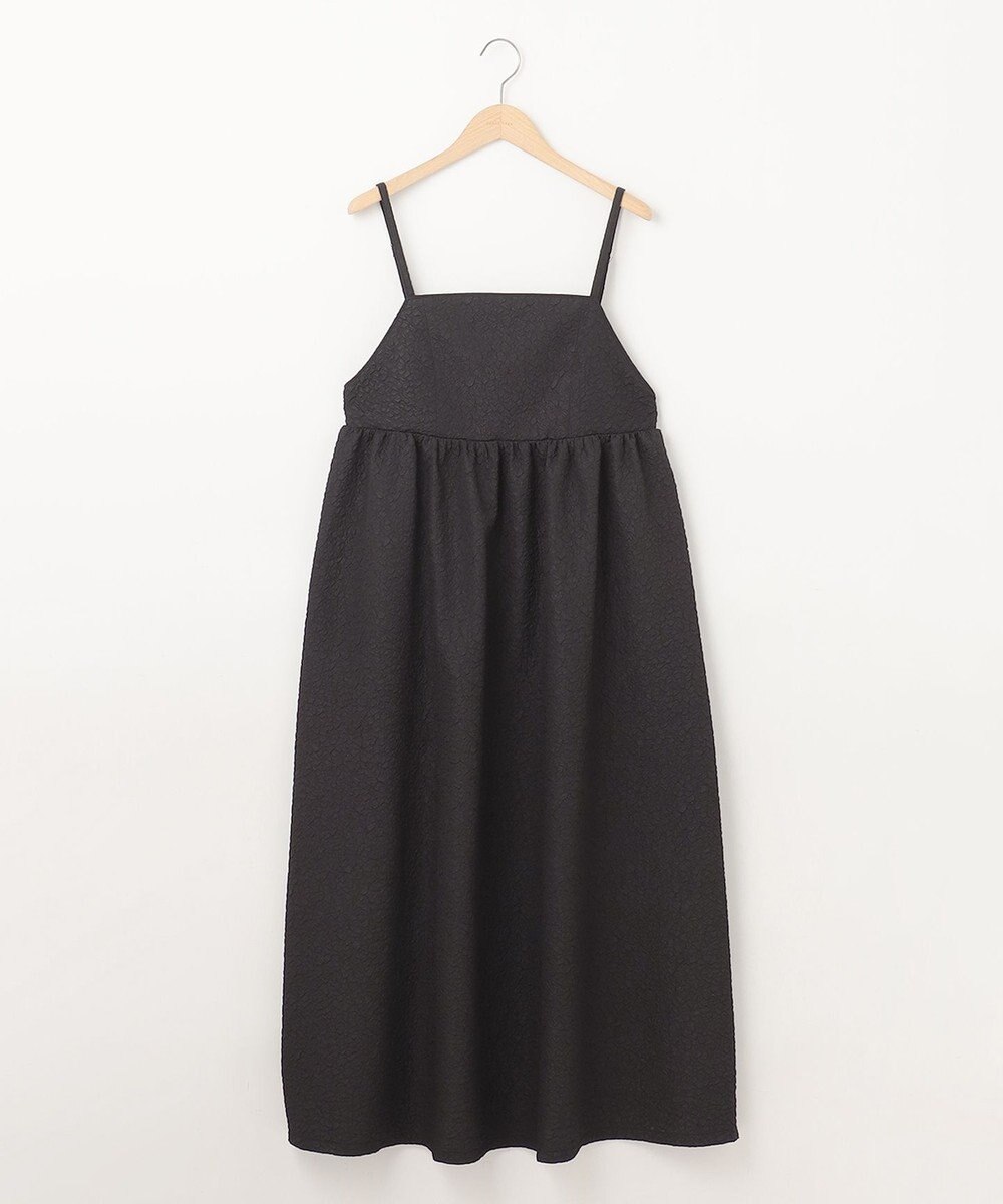 SHARE PARK LADIES 小花フクレジャガードキャミワンピース 