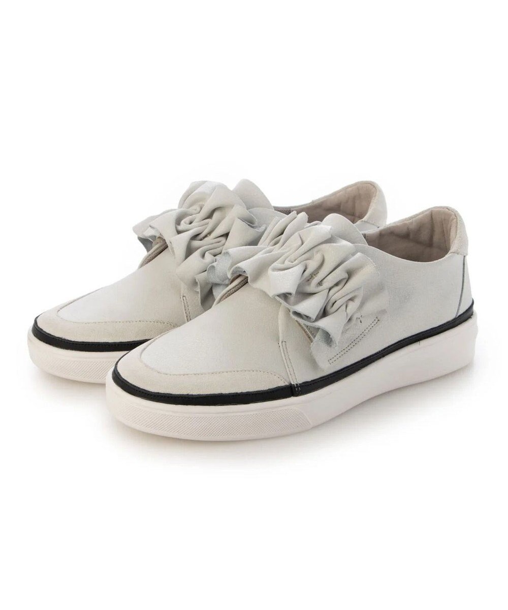 MODE ET JACOMO <D'ICI>フリルベルクロスニーカー 