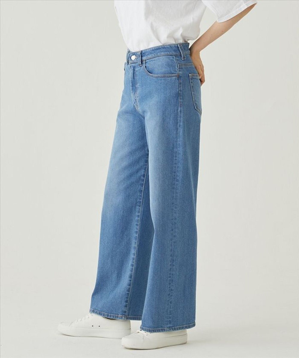 caqu 80's slim baggy バギーフィットワイドデニム 