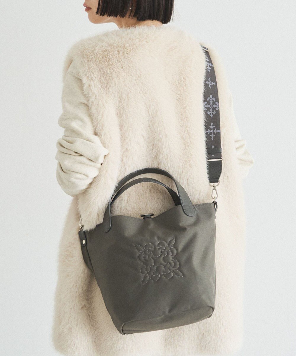 russet 《WEB限定》コーデュラナイロン2WAYミニトートバッグ(CE-1673-WEB) 