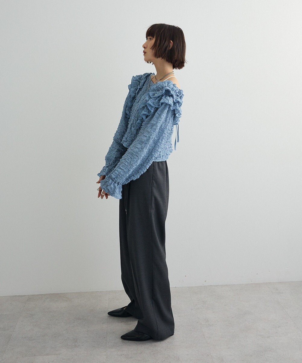 Green Parks ２ＷＡＹフリルブラウス 