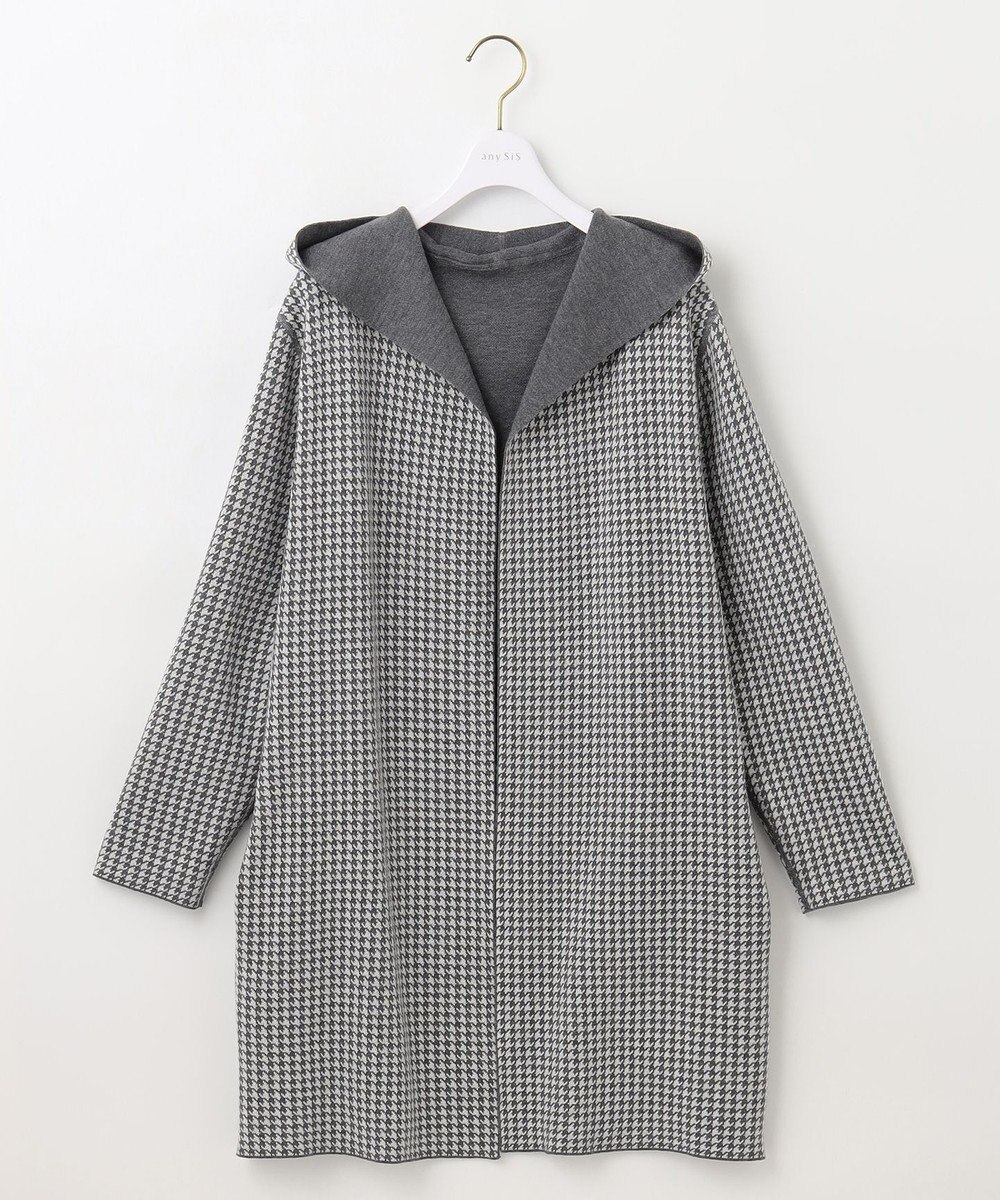 ANY SIS 【2WAY】リバーシブルフーディー アウター 