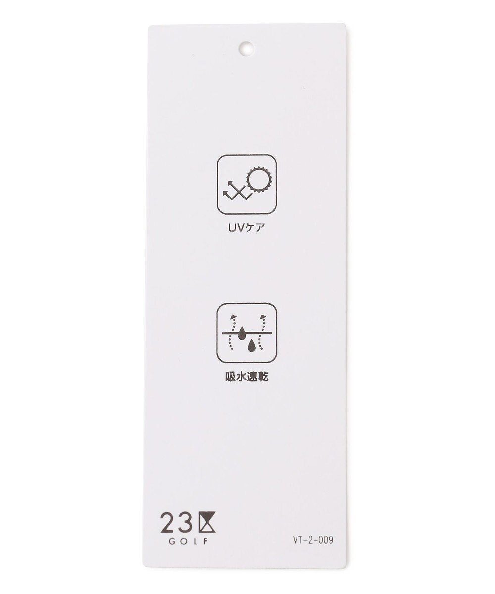 23区GOLF 【MEN】ミニワッフル長袖ポロ 