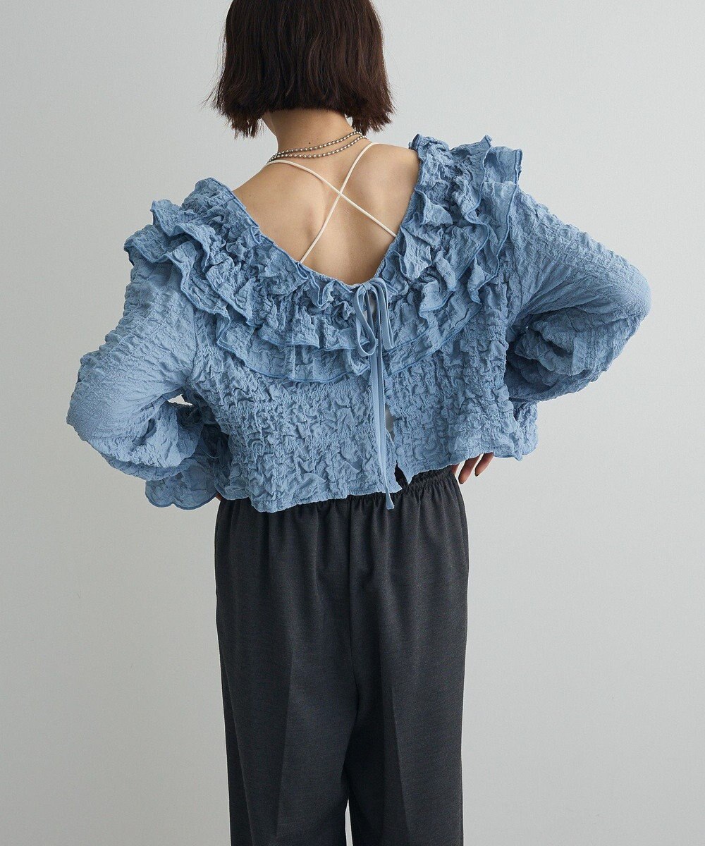 Green Parks ２ＷＡＹフリルブラウス 