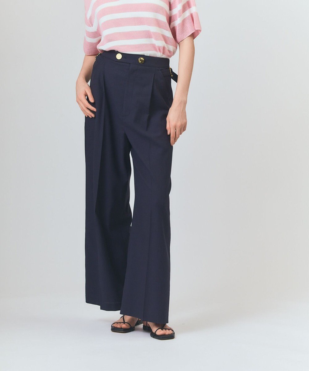 GRACE CONTINENTAL マリンワイドパンツ 