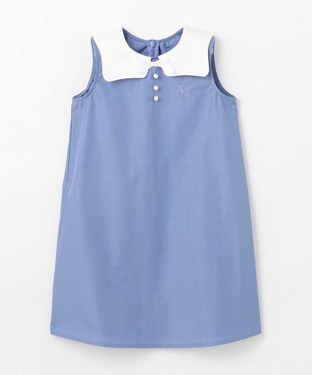 組曲 KIDS 【110-140㎝】カーブカラー ワンピース 