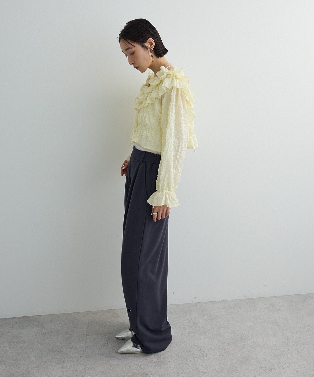 Green Parks ２ＷＡＹフリルブラウス 