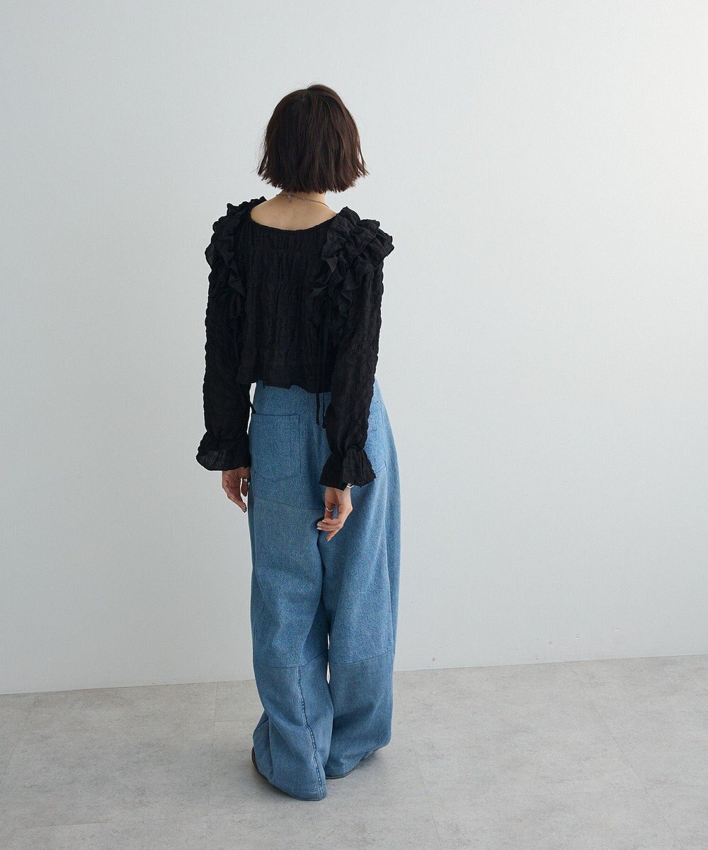 Green Parks ２ＷＡＹフリルブラウス 