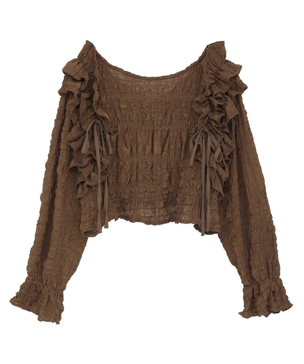 Green Parks ２ＷＡＹフリルブラウス 