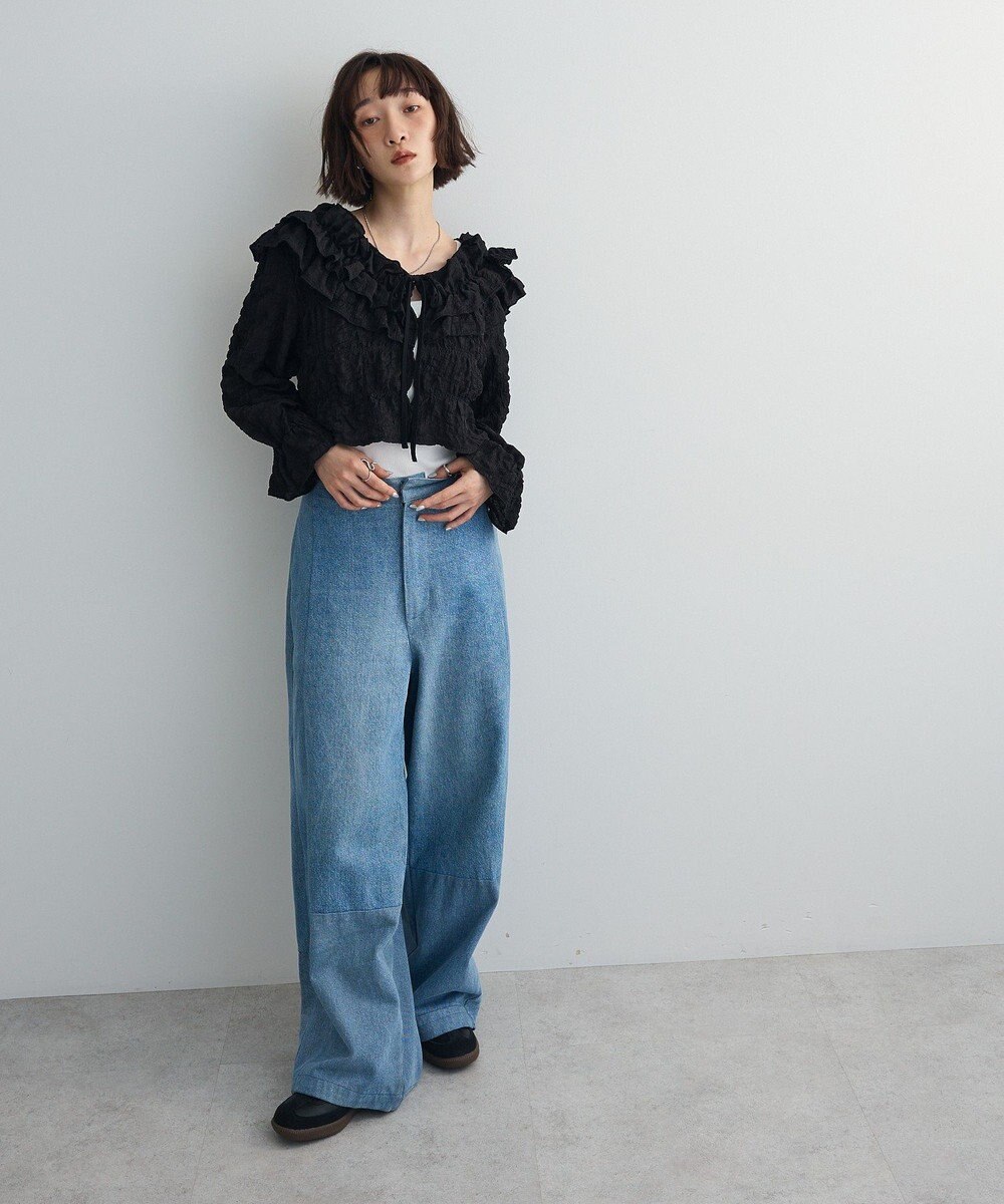 Green Parks ２ＷＡＹフリルブラウス 