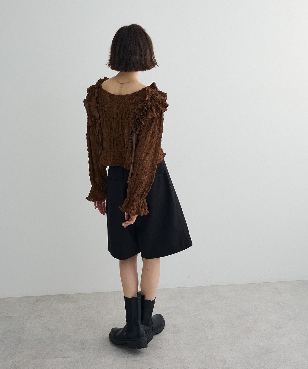 Green Parks ２ＷＡＹフリルブラウス 