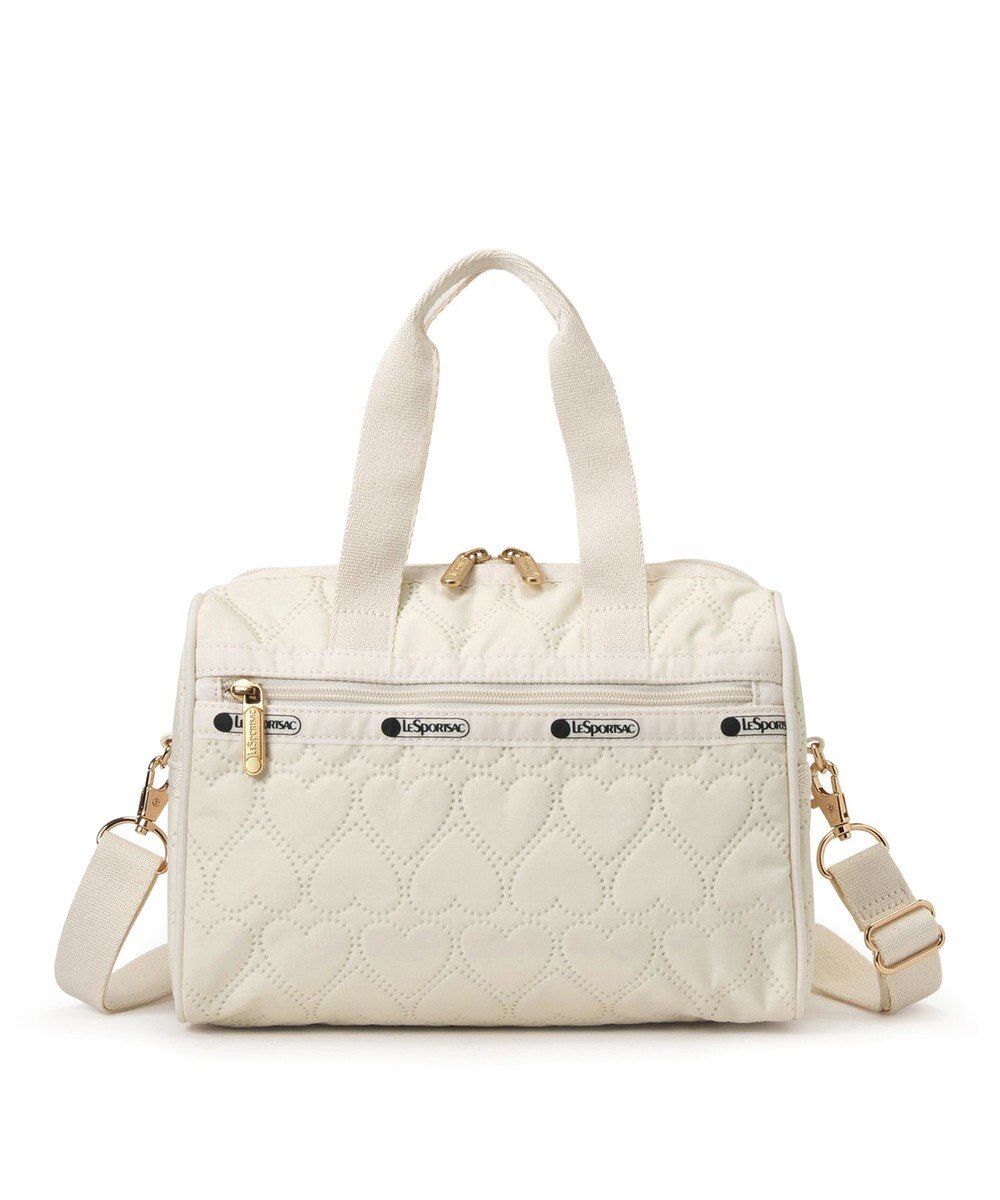 LeSportsac EVERYDAY SM SATCHEL/エクリュハートデボス 