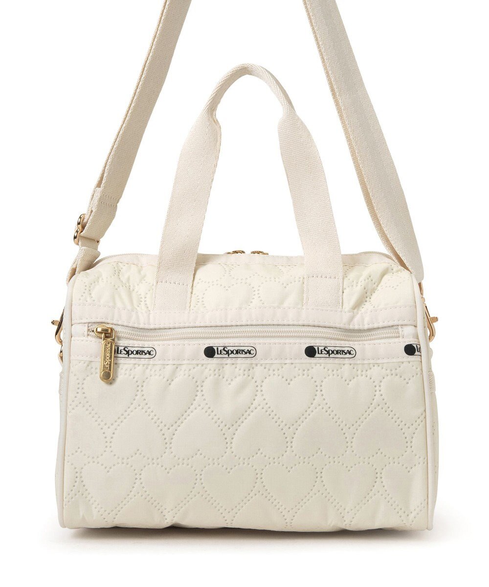 LeSportsac EVERYDAY SM SATCHEL/エクリュハートデボス 