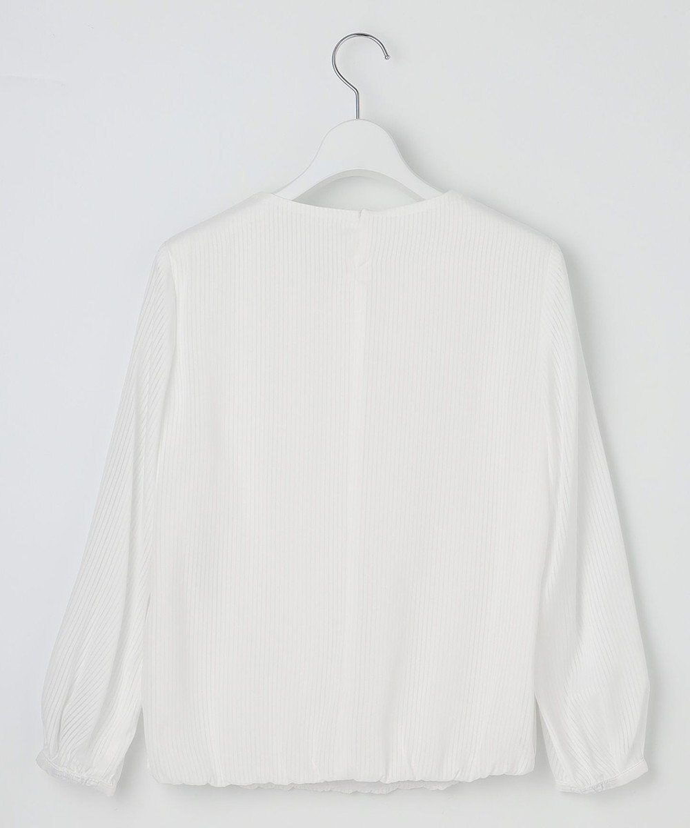 J.PRESS LADIES シャドーストライプ クルーネック カットソー 