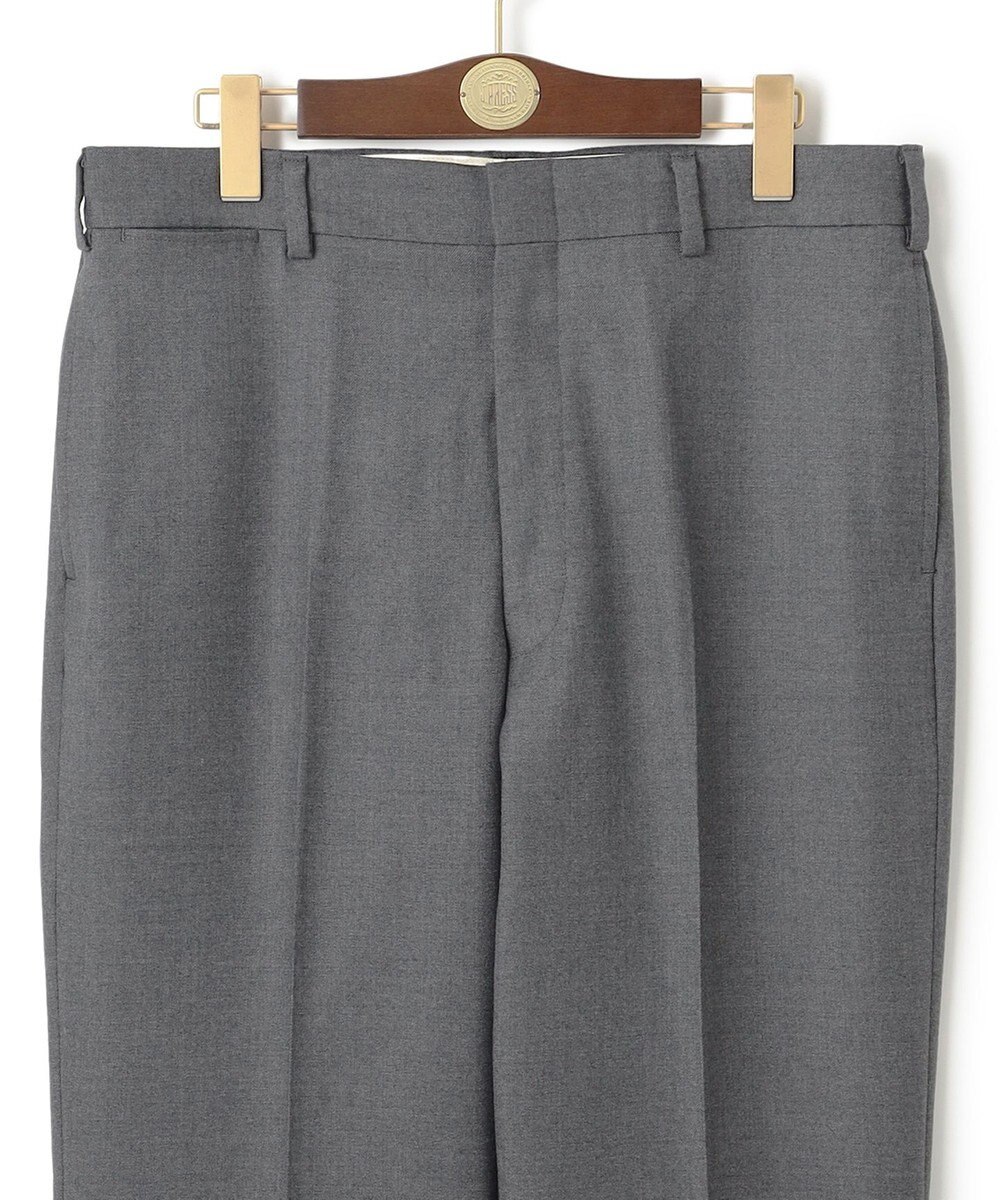 J.PRESS MEN 【J.PRESS ORIGINALS】PEPPIN MERINO SAXONY PIPED STEM TROUSERS / JAPAN MADE 