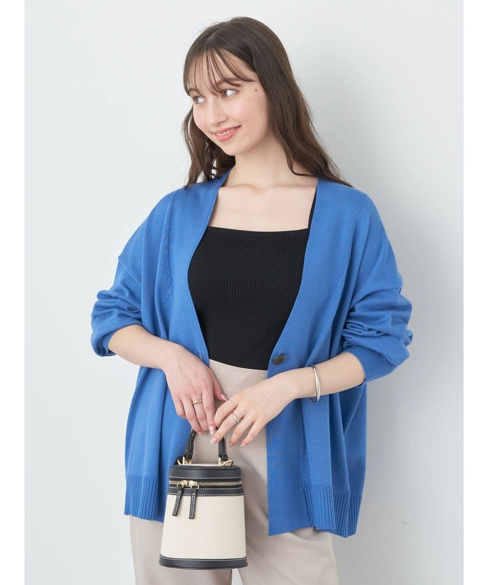 earth music&ecology ＵＶカット加工　ＢＩＧカーディガン 