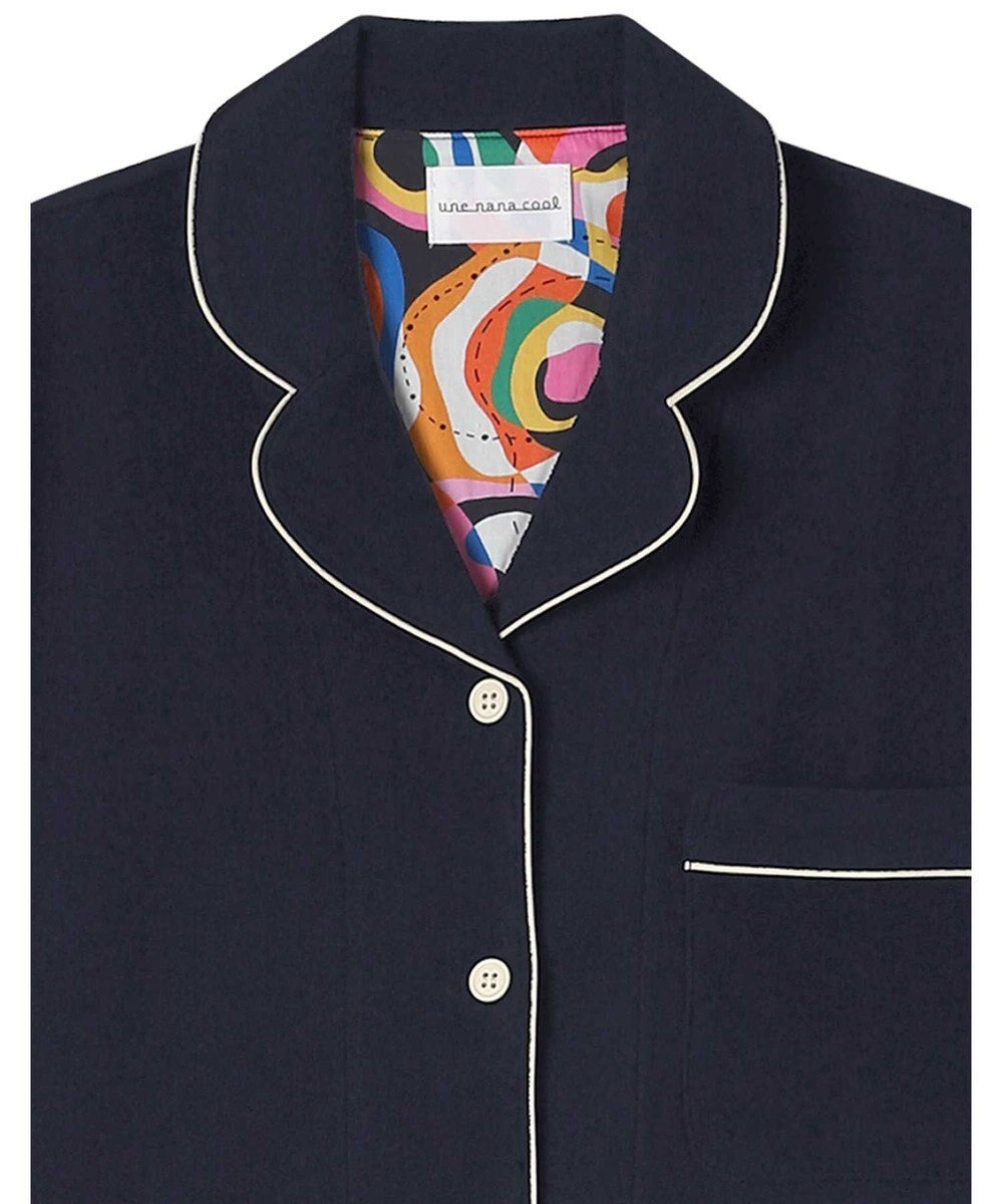 une nana cool 【綿混】コットンパイルパジャマMADEWITHLIBERTYFABRIC 