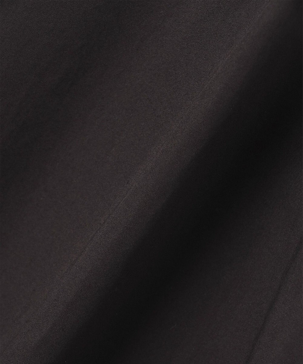 JOSEPH ライトコットンサテン　ワイドストレートトラウザーズ 