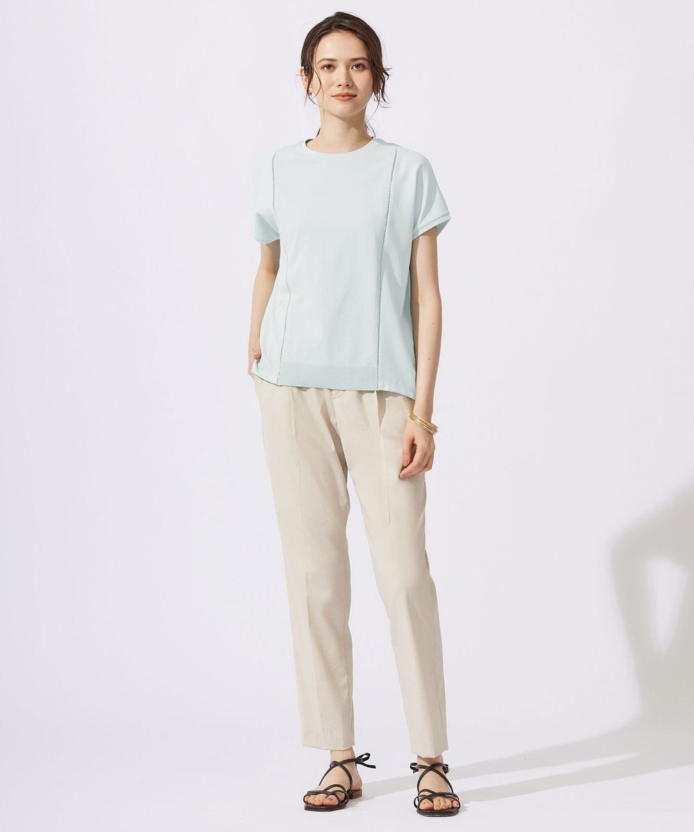 自由区 【洗える】ハイブリットレーヨンアムンゼン ブラウス 