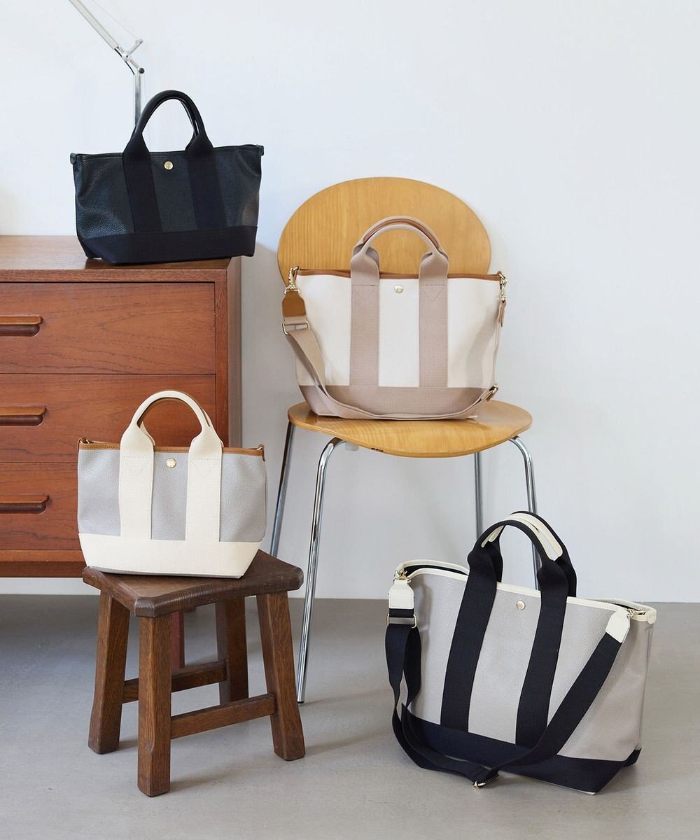 TOPKAPI 【Breath TOPKAPI】SCOTCH GRAIN スコッチグレイン ショルダー付き ミニ トートバッグ S 