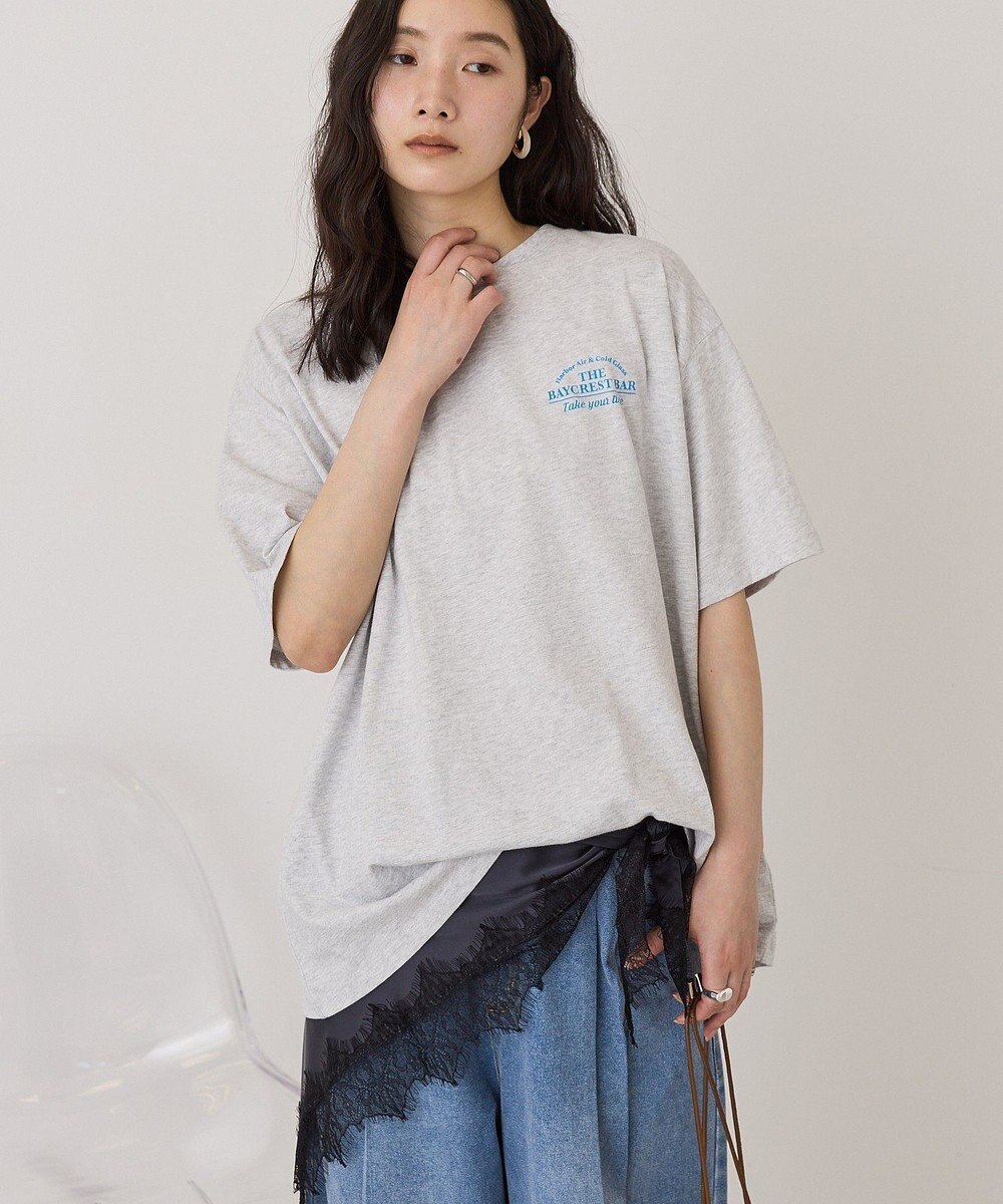 AMERICAN HOLIC BARロゴプリントTシャツ 