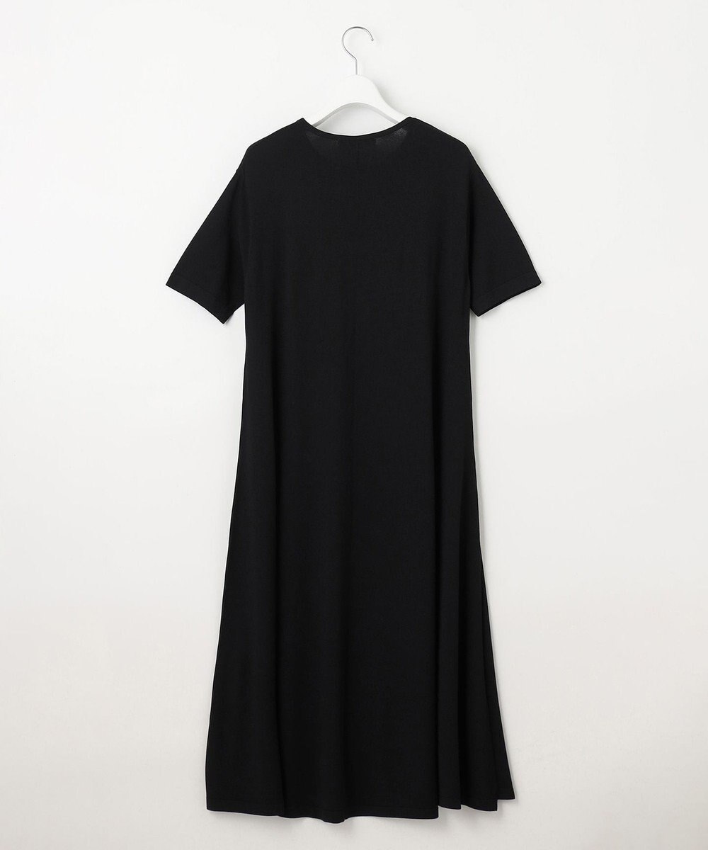 23区 【洗える】レーヨンポリエステルストレッチ フレア ワンピース 