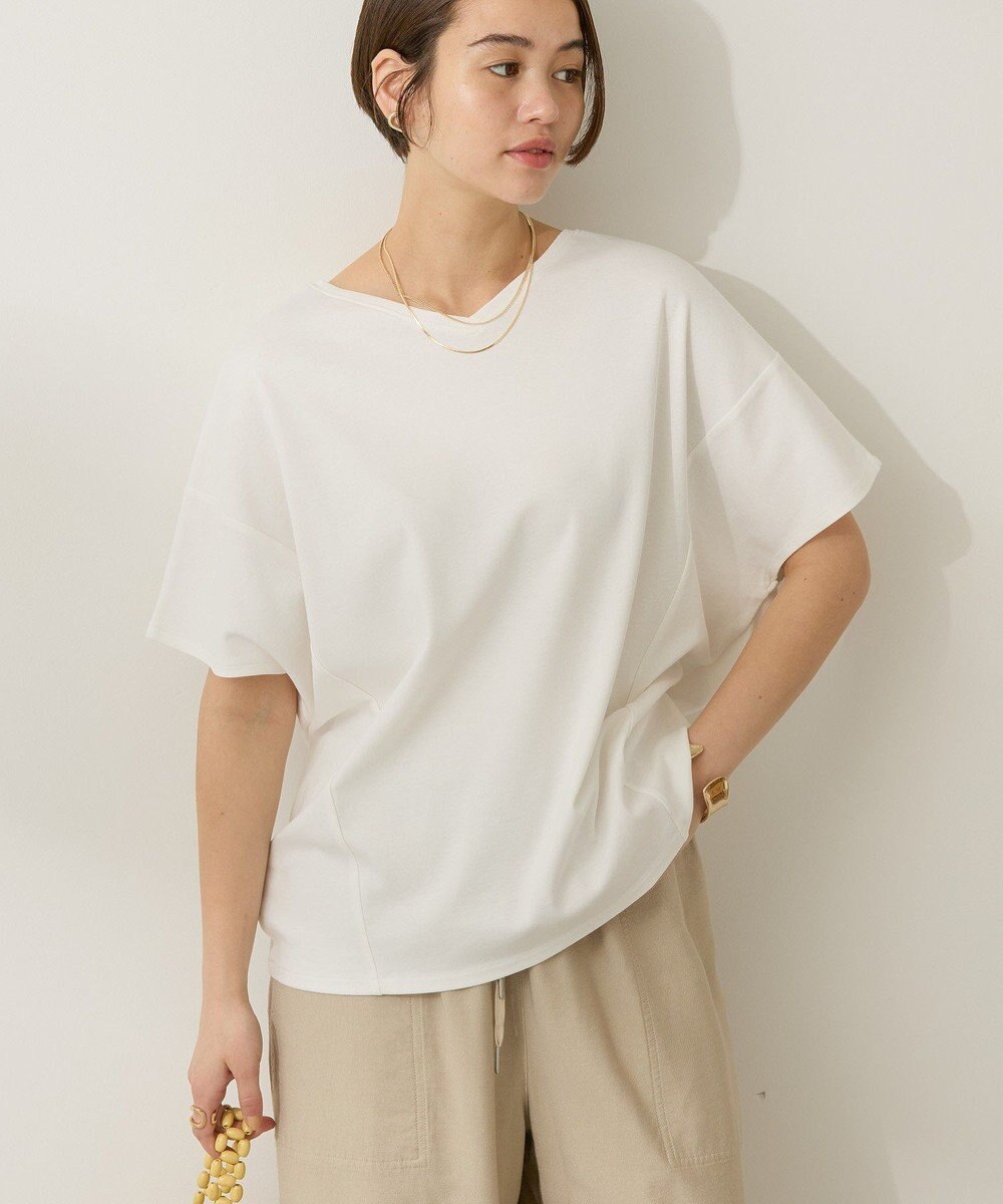 AMERICAN HOLIC 【接触冷感】フレンチスリーブコクーンプルオーバー 