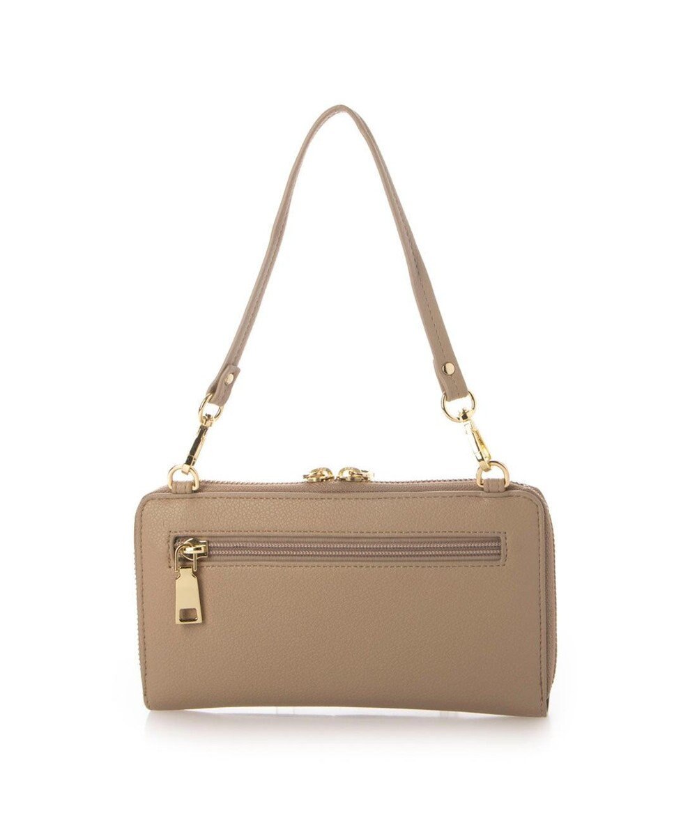 UNBILLION カシュカシュ cachecache / リールキー付きウォレットショルダーバッグ 