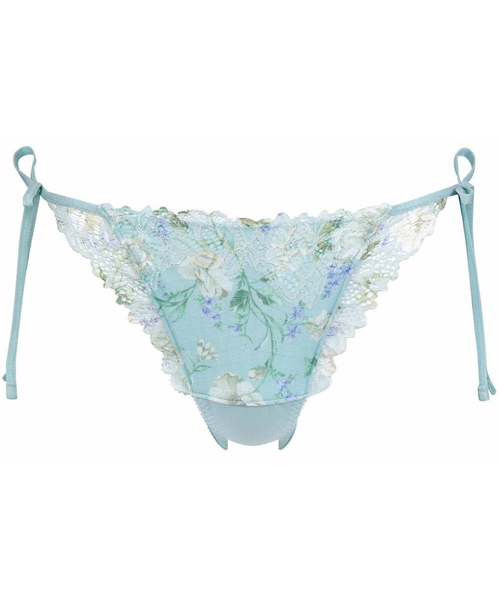 WACOAL Ｔバック ショーツ 【リボンブラ 脇すっきり】 BRB433とペア はきこみ丈あさめ バックのかぶりが広め ソング レディース PRA433 /ワコール 